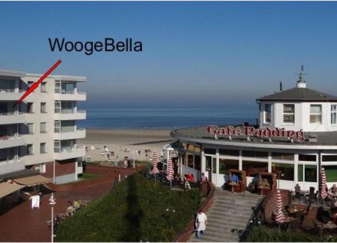 Woogebella - Traumblick Auf Die Nordsee 방어로게 외부 사진
